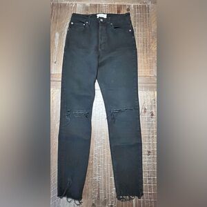 We The Free Black High-Rise Skinny Jeans